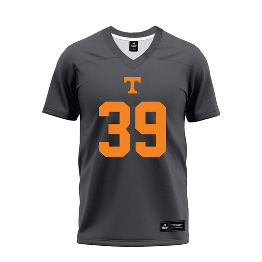 Tennessee - NCAA Football : Malcolm Kinzer - Black Premium Football Jersey-0