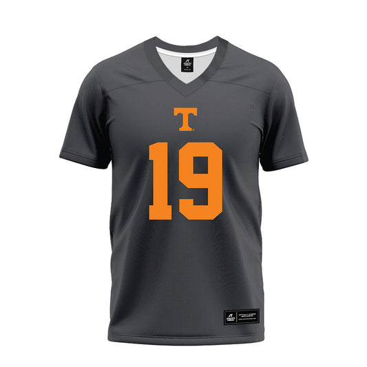 Tennessee - NCAA Football : Daune Morris - Black Premium Football Jersey-0