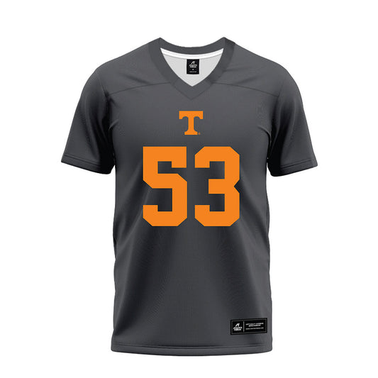 Tennessee - NCAA Football : Daevin Hobbs - Black Premium Football Jersey-0