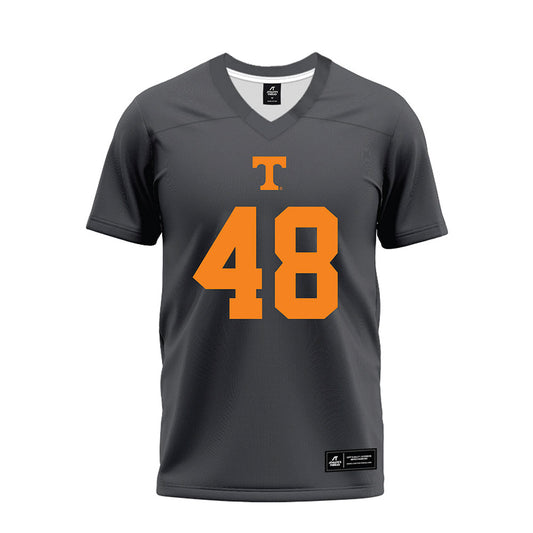 Tennessee - NCAA Football : Jaedon Harmon - Black Premium Football Jersey-0