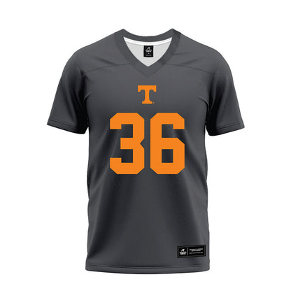 Tennessee - NCAA Football : Nathan Roberts - Black Premium Football Jersey-0