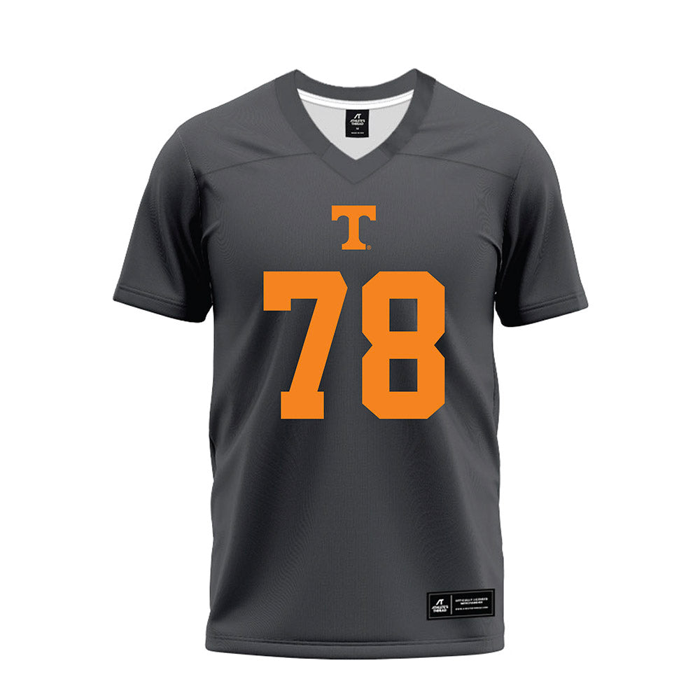 Tennessee - NCAA Football : Gage Ginther - Black Premium Football Jersey-0