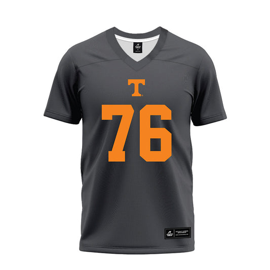 Tennessee - NCAA Football : Edward Baker - Black Premium Football Jersey-0