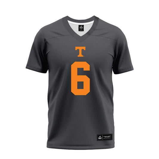 Tennessee - NCAA Football : Jalen McMurray - Black Premium Football Jersey-0