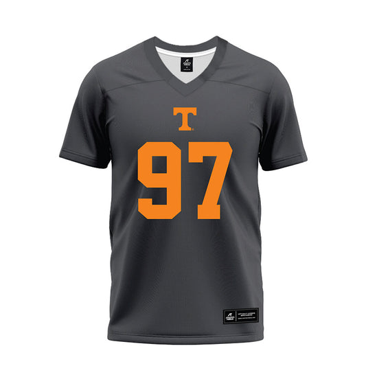 Tennessee - NCAA Football : Ethan Utley - Black Premium Football Jersey-0