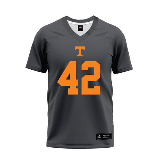Tennessee - NCAA Football : DJ Burks - Black Premium Football Jersey-0
