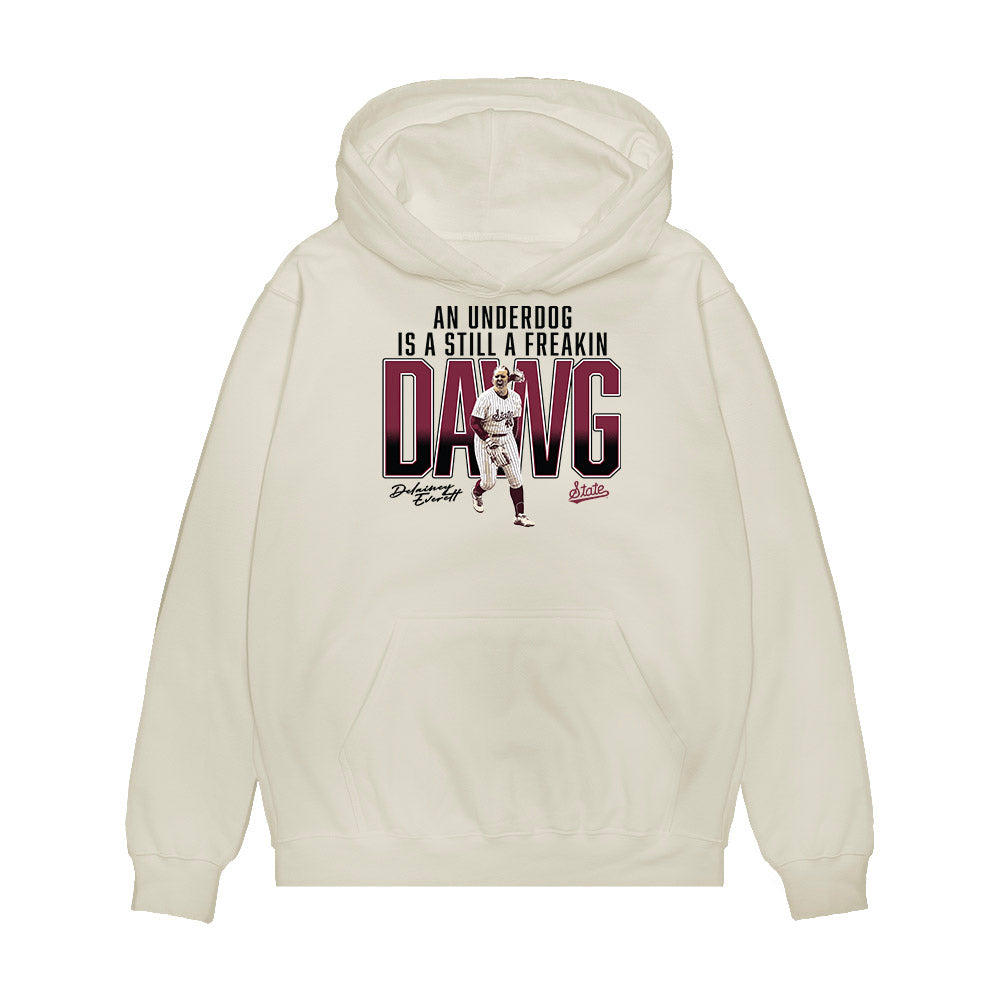 Mississippi State - NCAA Softball : Delainey Everett - Premium Hooded Sweatshirt-0