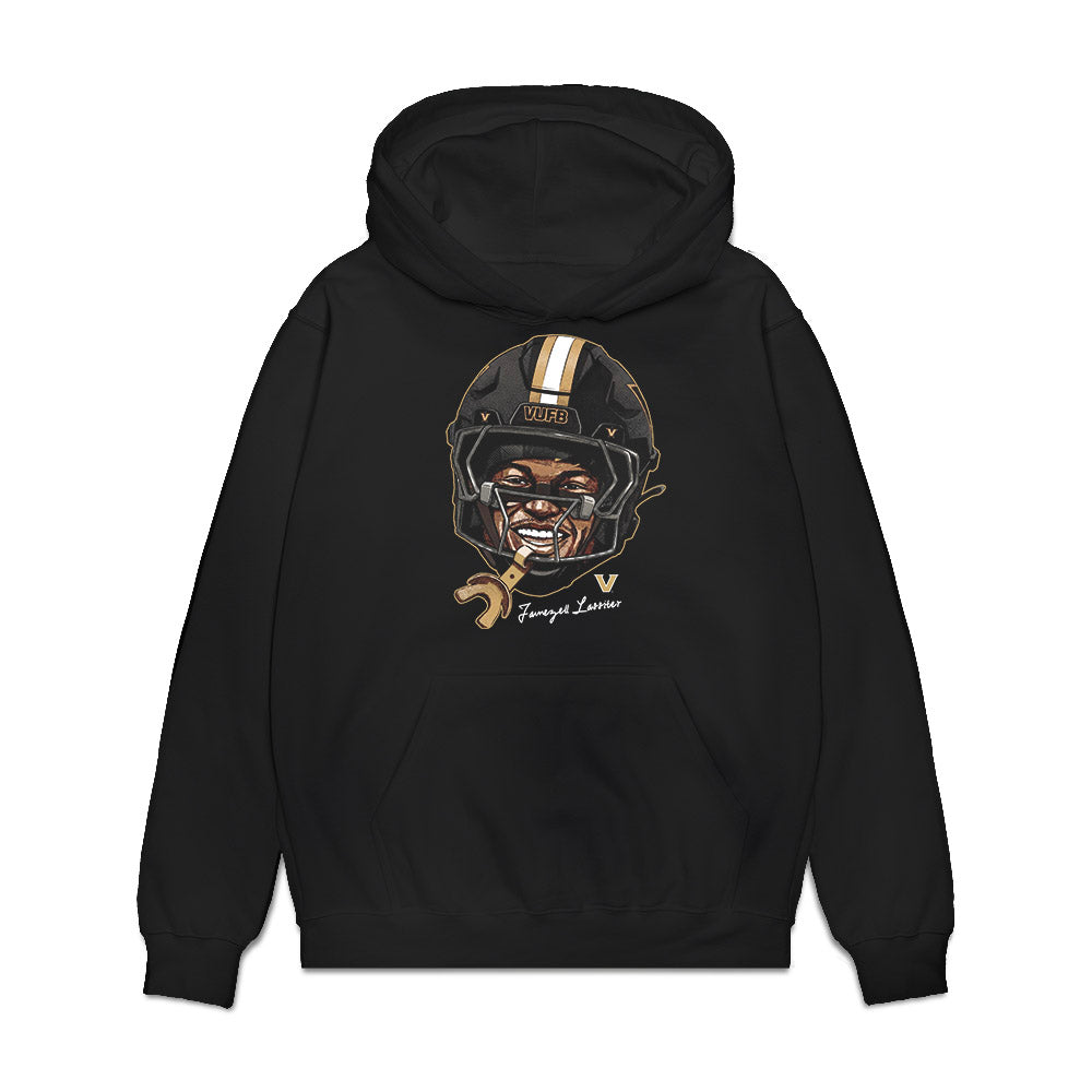 Vanderbilt - NCAA Football : Jamezell Lassiter - Game Face Premium Hooded Sweatshirt-0
