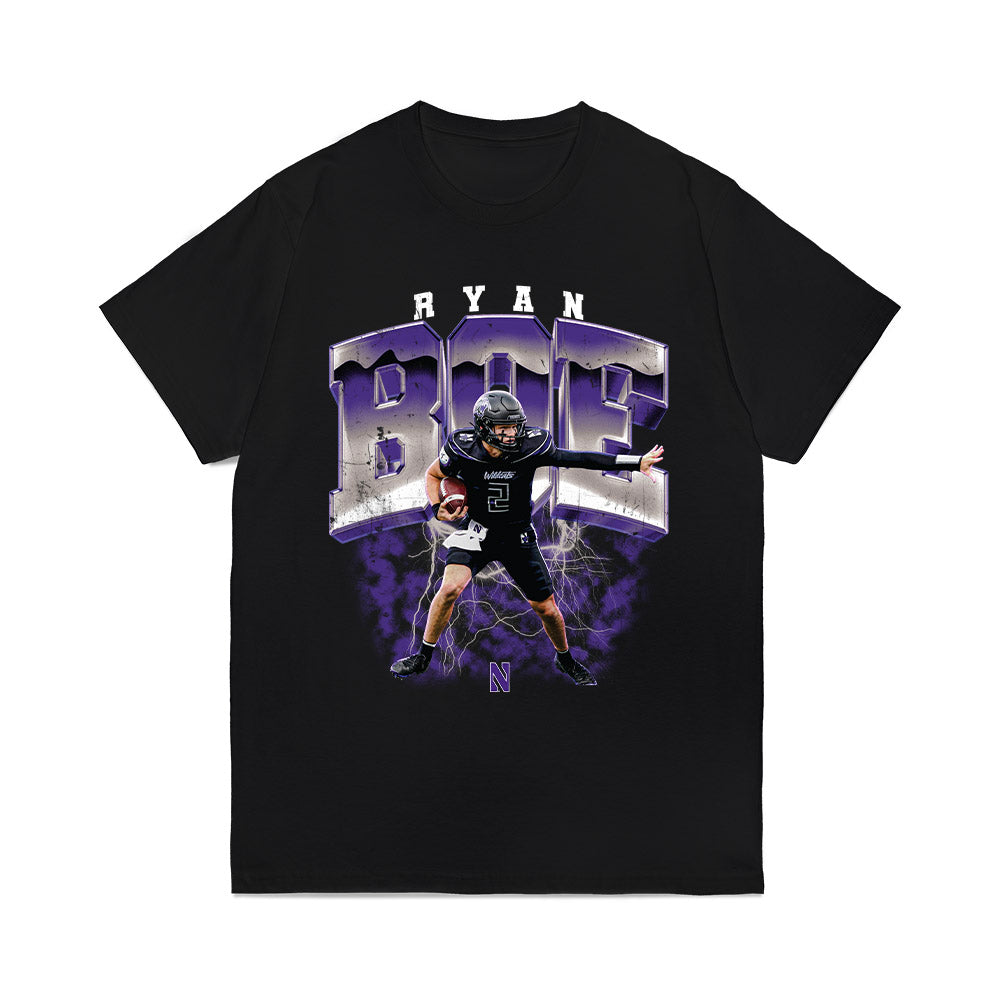 Northwestern - NCAA Football : Ryan Boe - Collage Comfort Colors T-Shirt-0