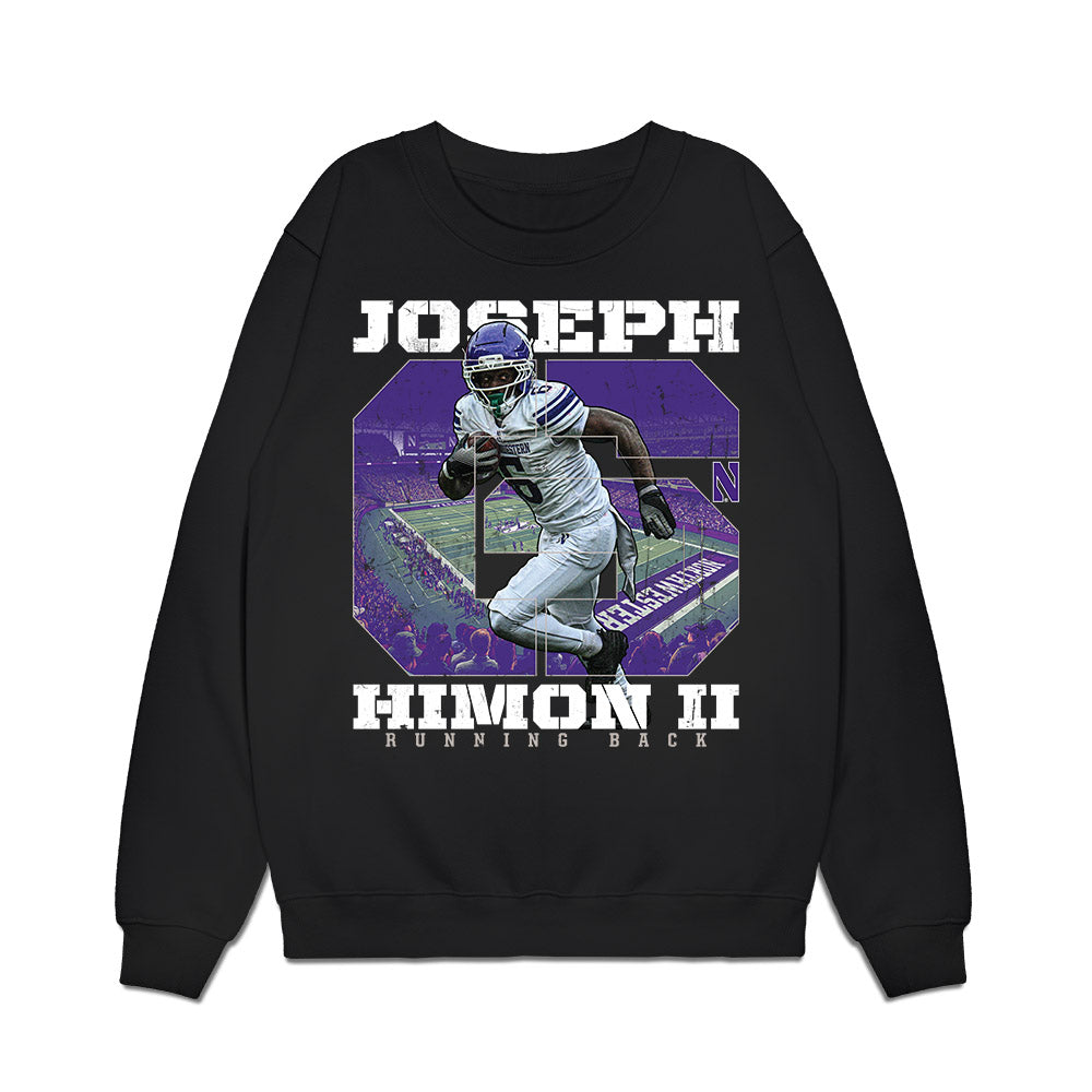 Northwestern - NCAA Football : Joseph Himon II - Collage Premium Crewneck Sweatshirt-0