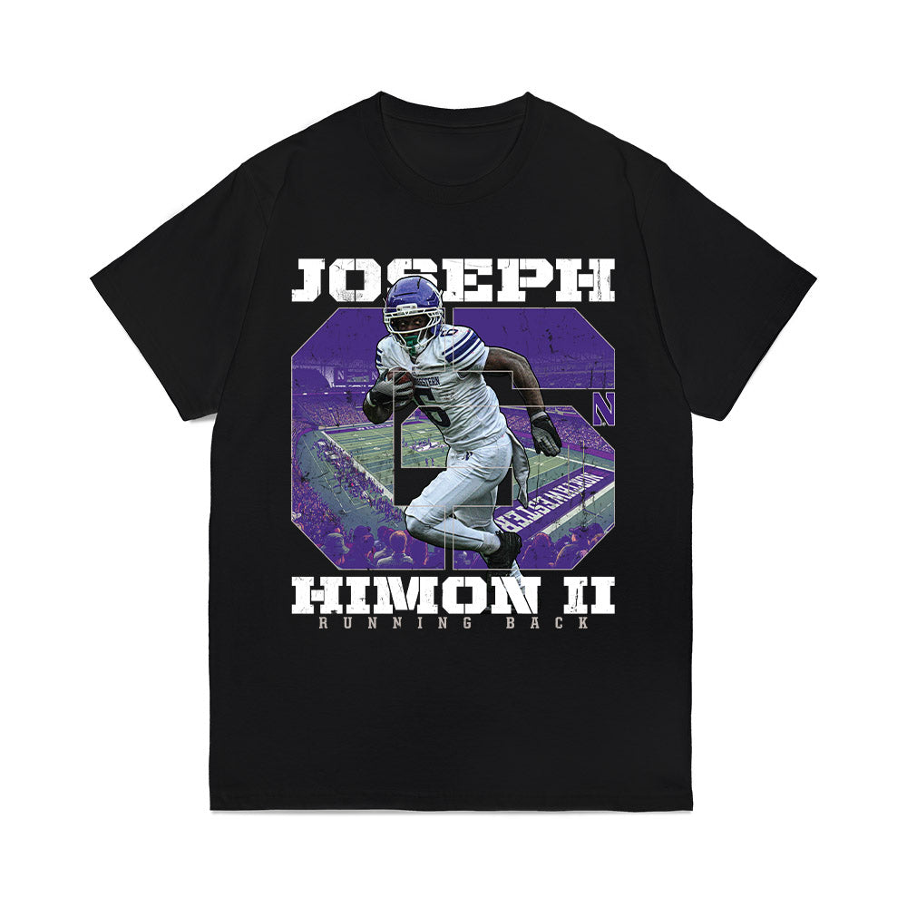 Northwestern - NCAA Football : Joseph Himon II - Collage Comfort Colors T-Shirt-0
