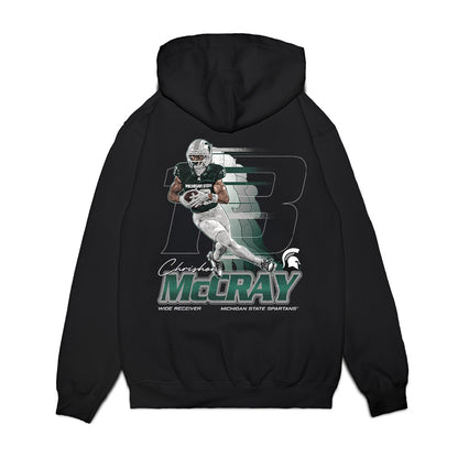 Michigan State - NCAA Football : Collage Premium Hooded Sweatshirt-1