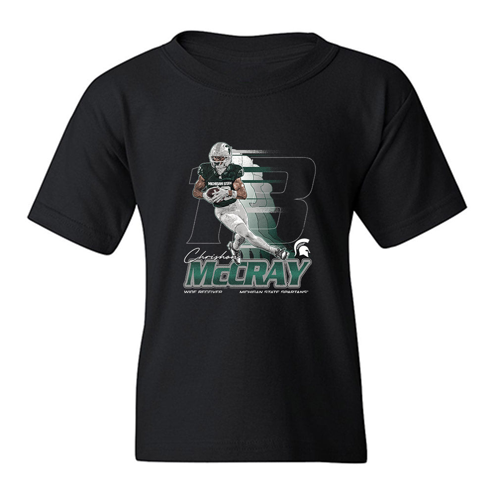 Michigan State - NCAA Football : Collage Youth T-Shirt-0