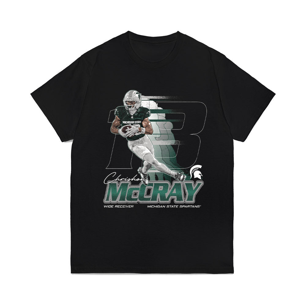 Michigan State - NCAA Football : Collage Comfort Colors T-Shirt-0