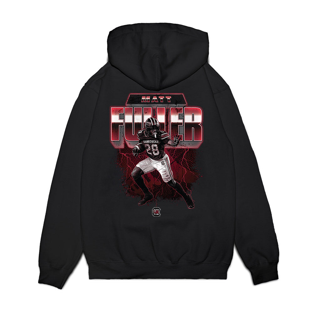 South Carolina - NCAA Football : Matthew Fuller - Collage Premium Hooded Sweatshirt-1
