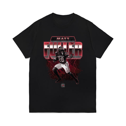 South Carolina - NCAA Football : Matthew Fuller - Collage Comfort Colors T-Shirt-0