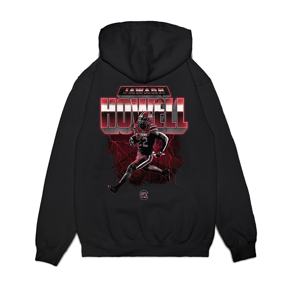 South Carolina - NCAA Football : Jawarn Howell - Collage Premium Hooded Sweatshirt-1