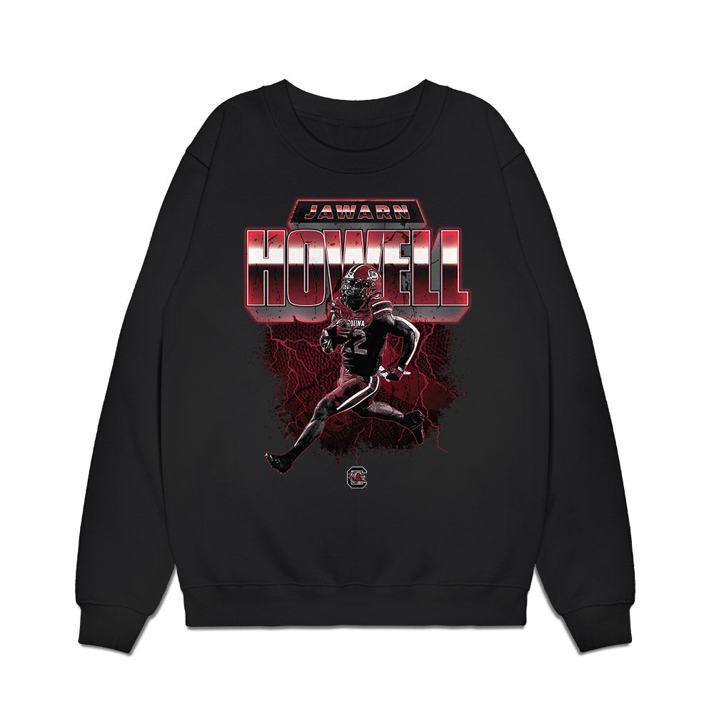 South Carolina - NCAA Football : Jawarn Howell - Collage Premium Crewneck Sweatshirt-0