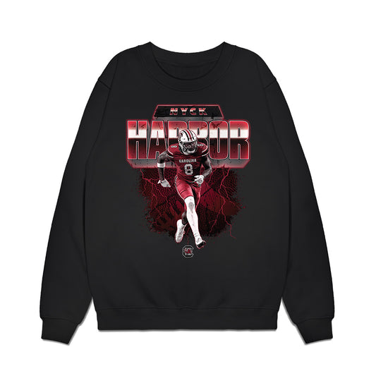 South Carolina - NCAA Football : Nyckoles Harbor - Collage Premium Crewneck Sweatshirt-0
