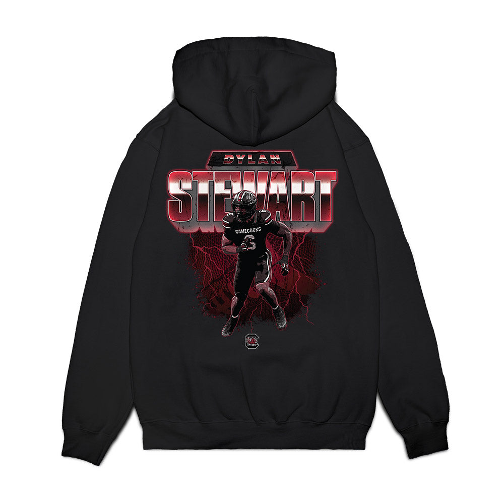 South Carolina - NCAA Football : Dylan Stewart - Collage Premium Hooded Sweatshirt-1