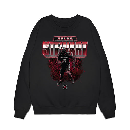 South Carolina - NCAA Football : Dylan Stewart - Collage Premium Crewneck Sweatshirt-0