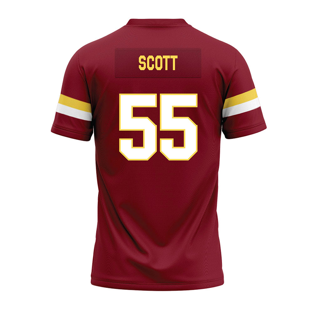 NSU - NCAA Football : max scott - Maroon Premium Football Jersey-1