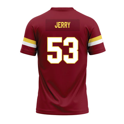 NSU - NCAA Football : Benson Jerry - Maroon Premium Football Jersey-1