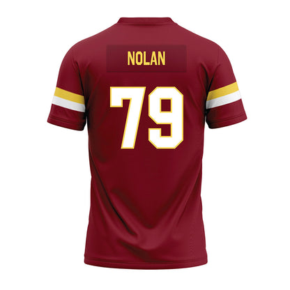 NSU - NCAA Football : Michael Nolan - Maroon Premium Football Jersey-1