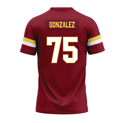 NSU - NCAA Football : Felipe Gonzalez - Maroon Premium Football Jersey-1