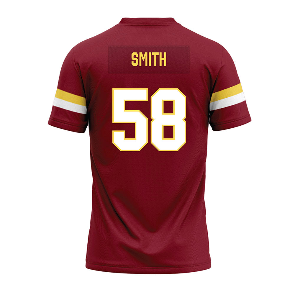 NSU - NCAA Football : Harrison Smith - Maroon Premium Football Jersey-1