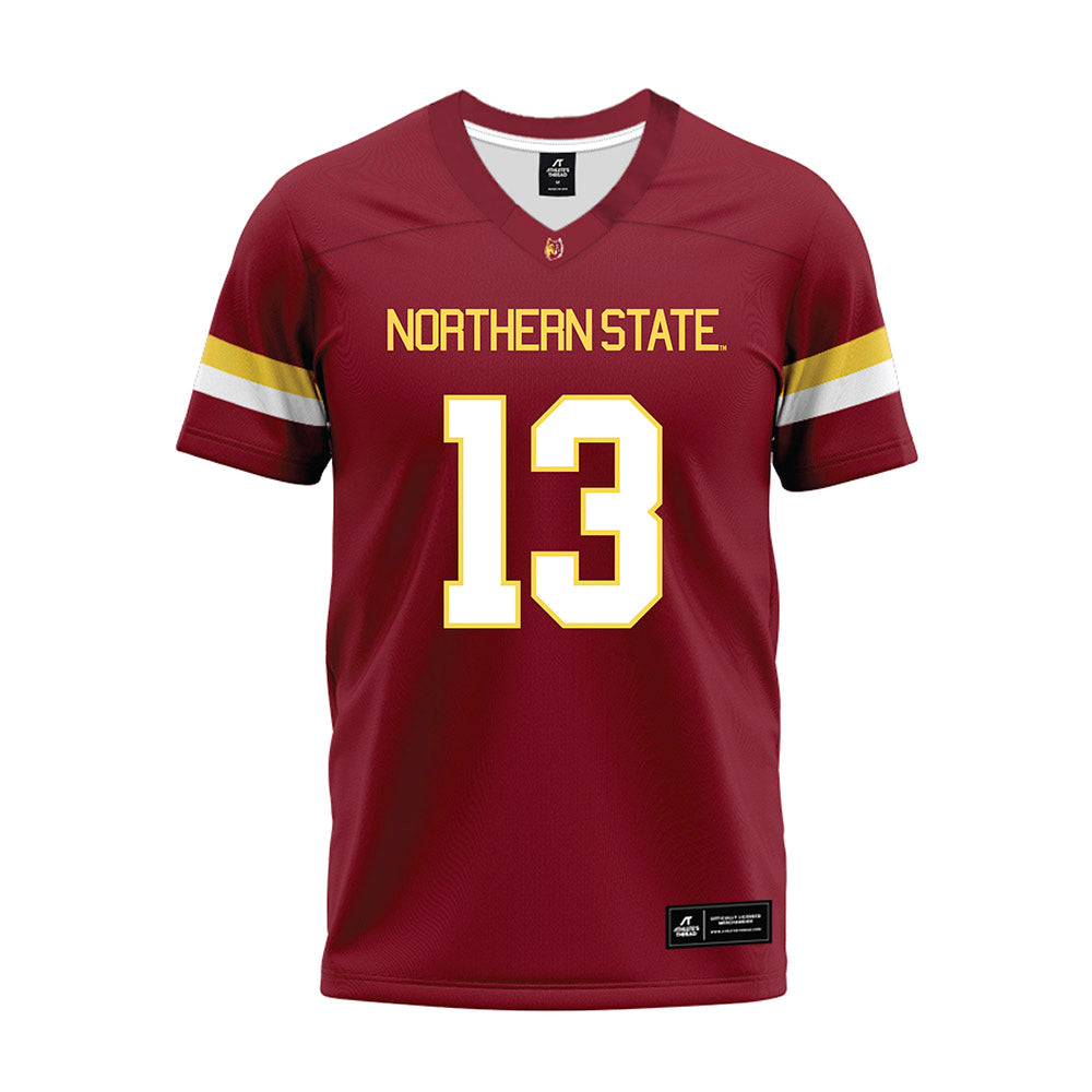 NSU - NCAA Football : Cj Gainey - Maroon Premium Football Jersey-0