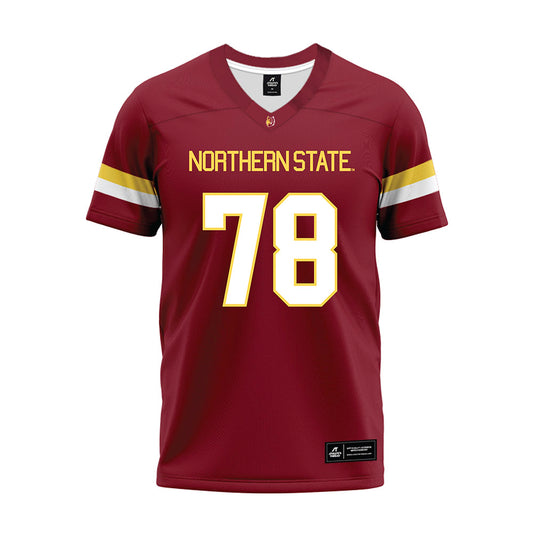 NSU - NCAA Football : Ty Mikel - Maroon Premium Football Jersey-0