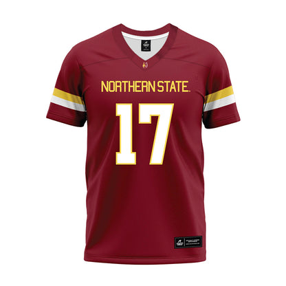 NSU - NCAA Football : Jojo Smith - Maroon Premium Football Jersey-0