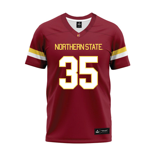 NSU - NCAA Football : Noah Moringlane - Maroon Premium Football Jersey-0