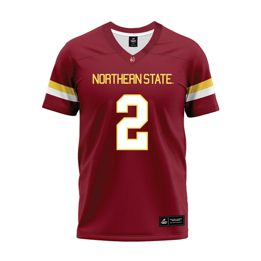 NSU - NCAA Football : Jacoby Boykins - Maroon Premium Football Jersey-0