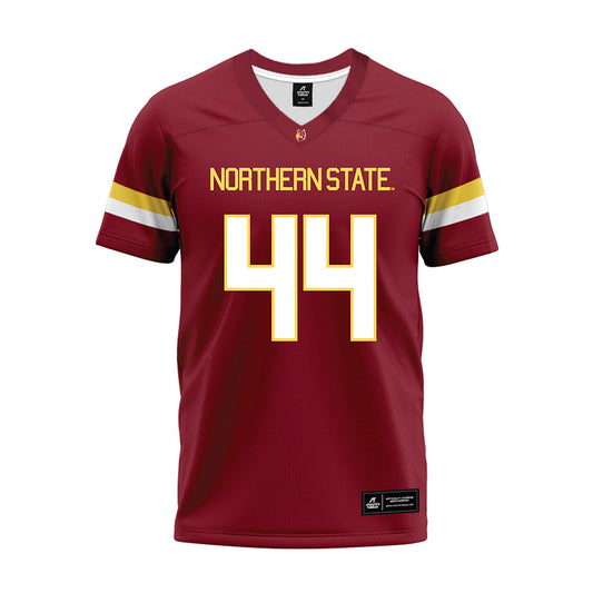 NSU - NCAA Football : Max Glab - Maroon Premium Football Jersey-0