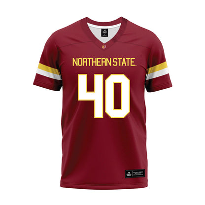 NSU - NCAA Football : Jackson Waitkus - Maroon Premium Football Jersey-0