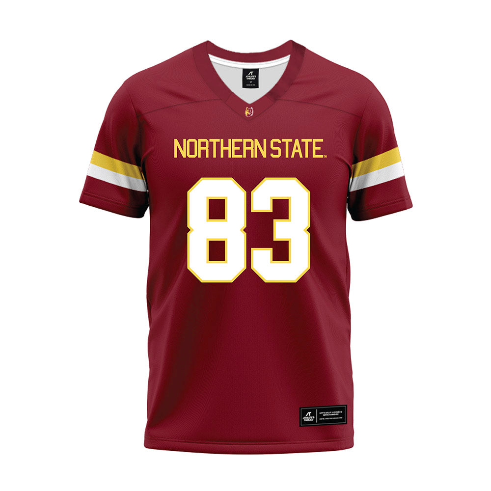 NSU - NCAA Football : Cooper Eisenbeisz - Maroon Premium Football Jersey-0