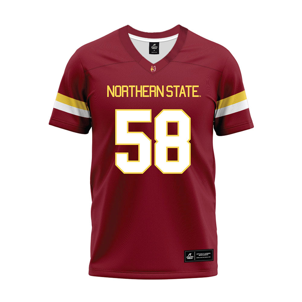 NSU - NCAA Football : Harrison Smith - Maroon Premium Football Jersey-0