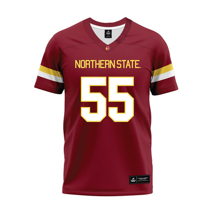 NSU - NCAA Football : max scott - Maroon Premium Football Jersey-0
