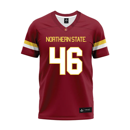 NSU - NCAA Football : Landon Kelley - Maroon Premium Football Jersey-0