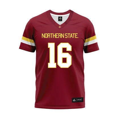 NSU - NCAA Football : Kimani Quade - Maroon Premium Football Jersey-0