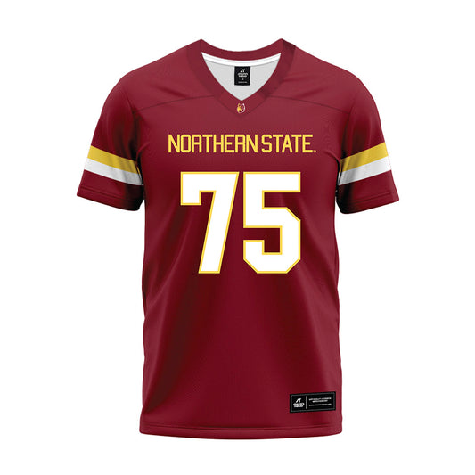 NSU - NCAA Football : Felipe Gonzalez - Maroon Premium Football Jersey-0