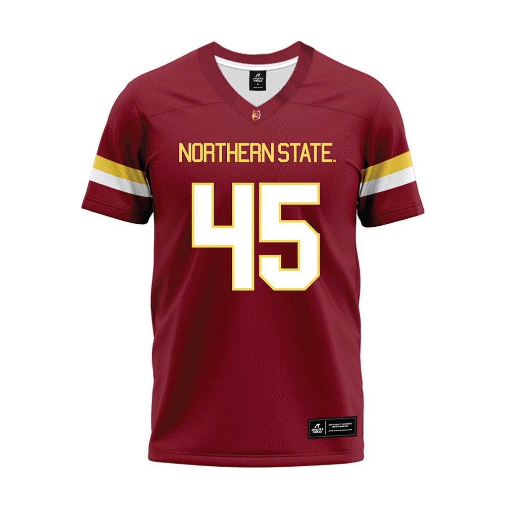 NSU - NCAA Football : Cooper Fosher - Maroon Premium Football Jersey-0