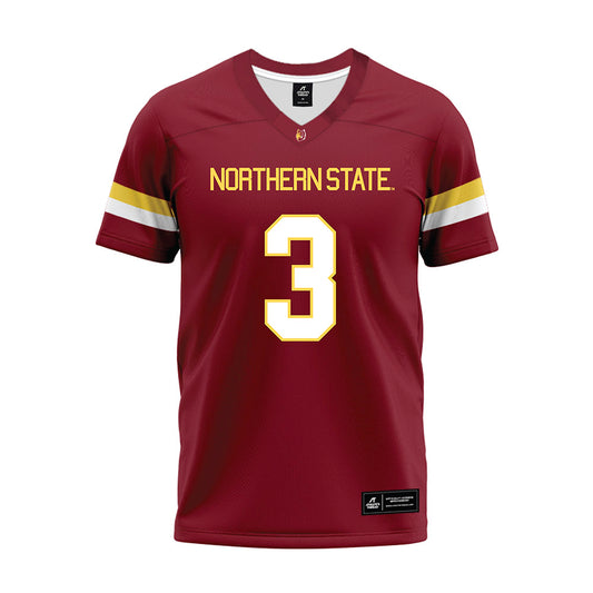 NSU - NCAA Football : DJ Smith - Maroon Premium Football Jersey-0