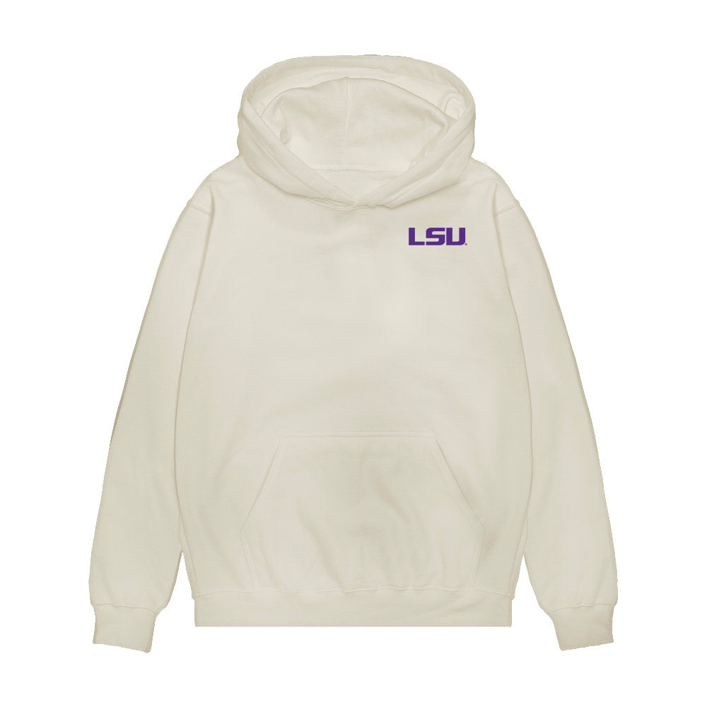 LSU - NCAA Football : Dashawn Spears - Collage Premium Hooded Sweatshirt-0
