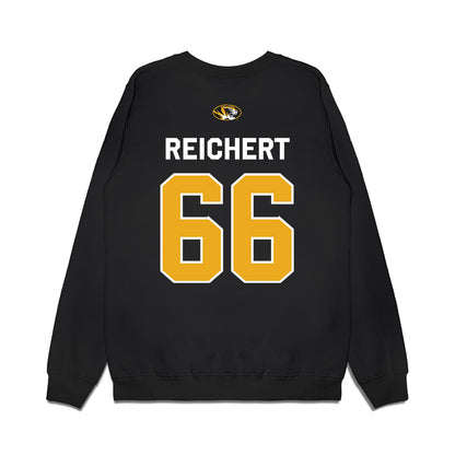 Missouri - NCAA Football : Logan Reichert - Memorial Stadium 100 Year Anniversary Premium Crewneck Sweatshirt-1
