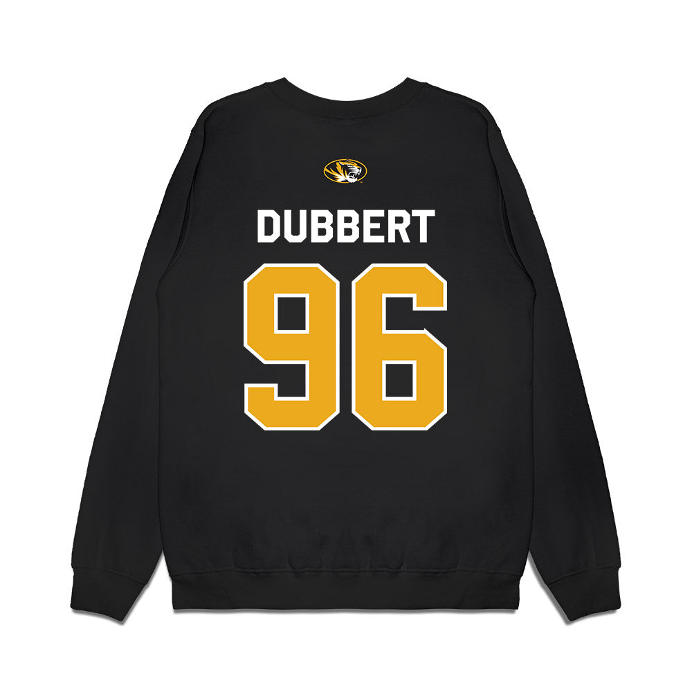 Missouri - NCAA Football : Aidan Dubbert - Memorial Stadium 100 Year Anniversary Premium Crewneck Sweatshirt-1