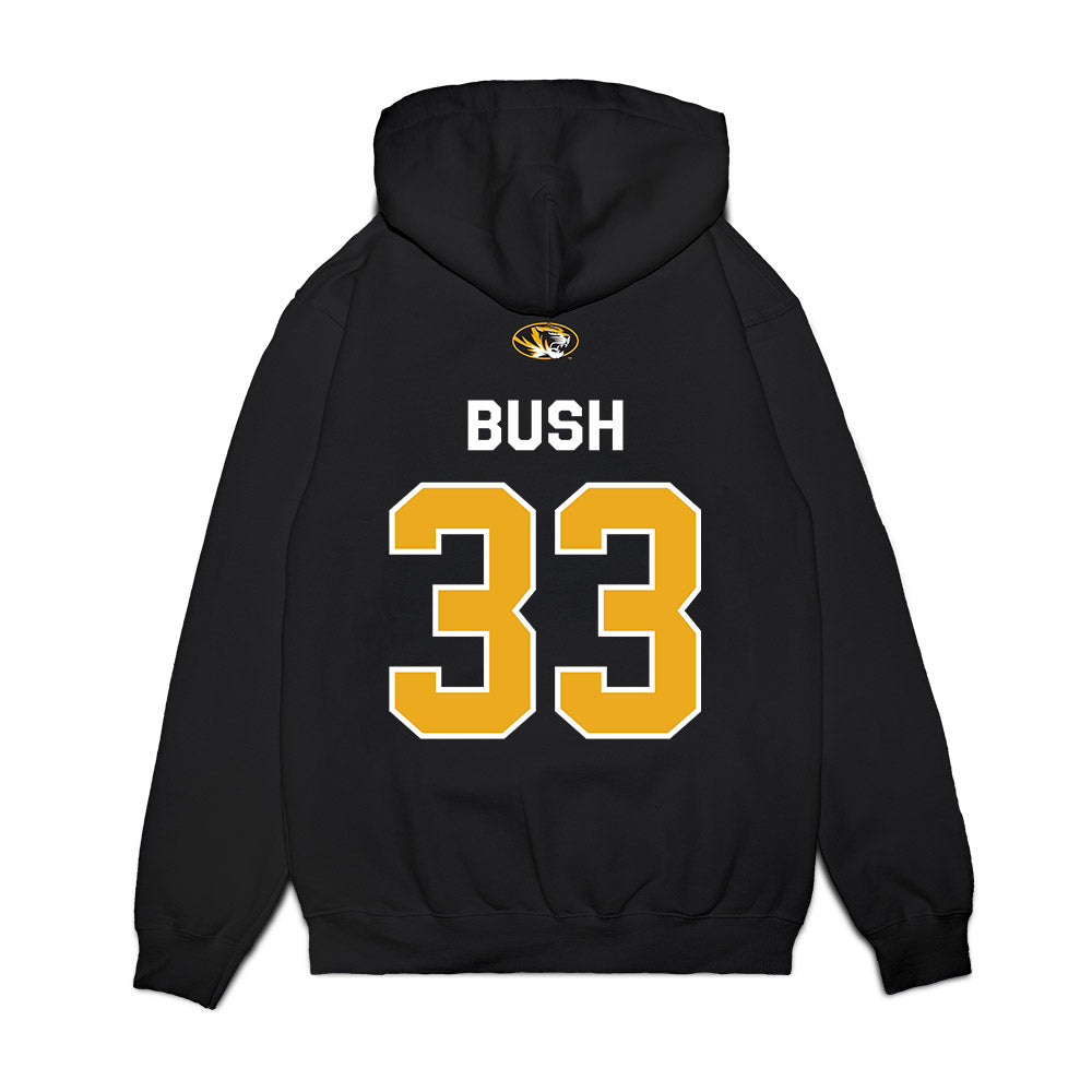 Missouri - NCAA Football : JJ Bush - Memorial Stadium 100 Year Anniversary Premium Hooded Sweatshirt-1