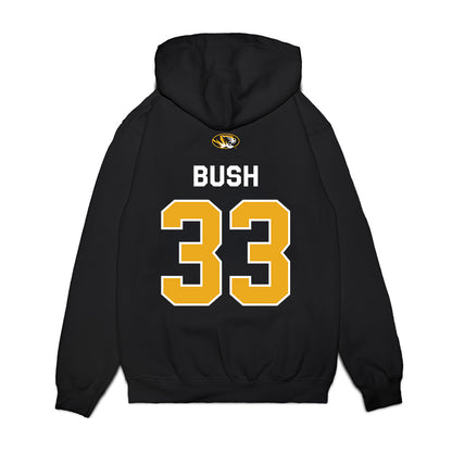 Missouri - NCAA Football : JJ Bush - Memorial Stadium 100 Year Anniversary Premium Hooded Sweatshirt-1